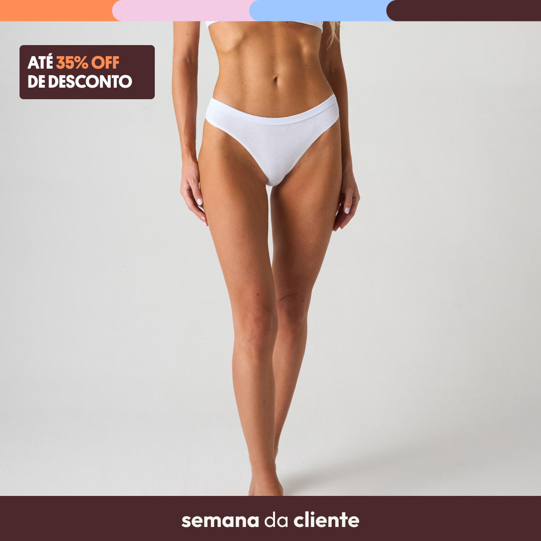 Calcinha Biquíni Cotton Up - Cliente VIP