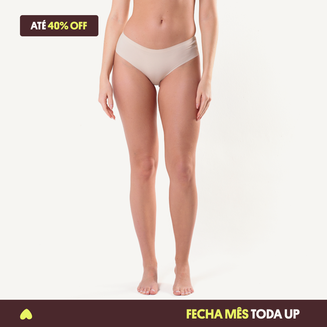 Calcinha Biquíni Segunda Pele Skin Up - Fecha Mês