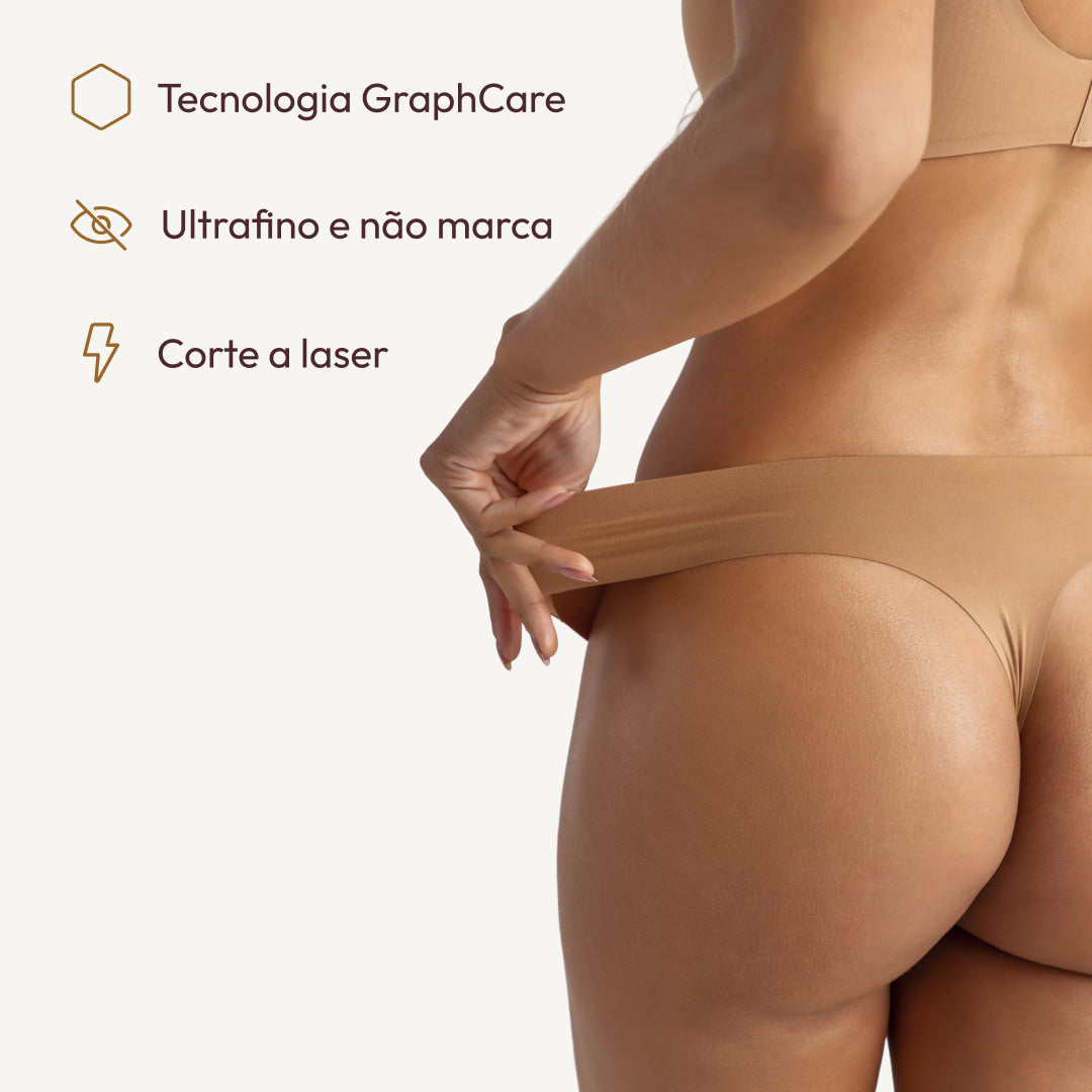 Calcinha Fio Dental Segunda Pele SkinUp