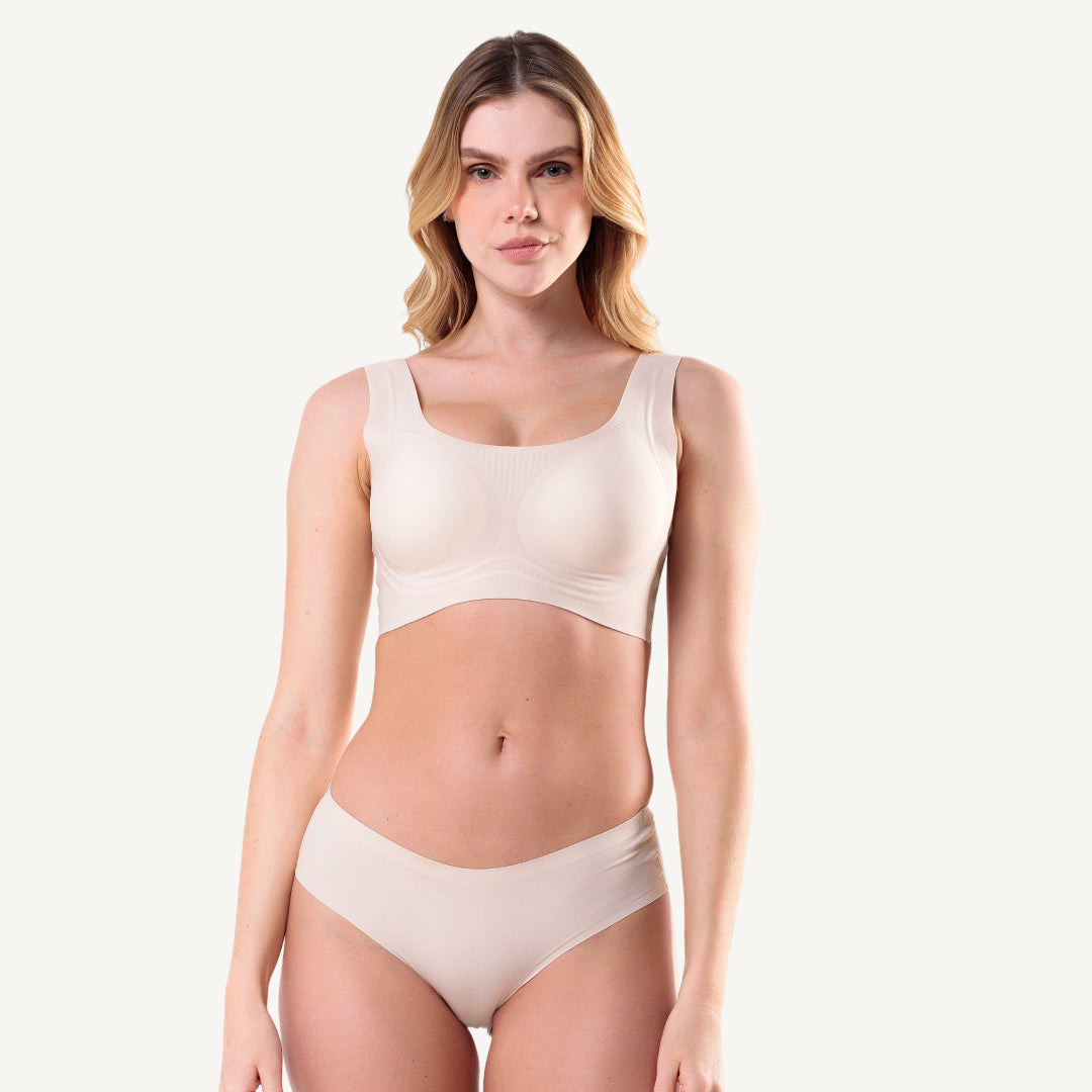 Kit Top e Calcinha Biquíni Segunda Pele Skin Up