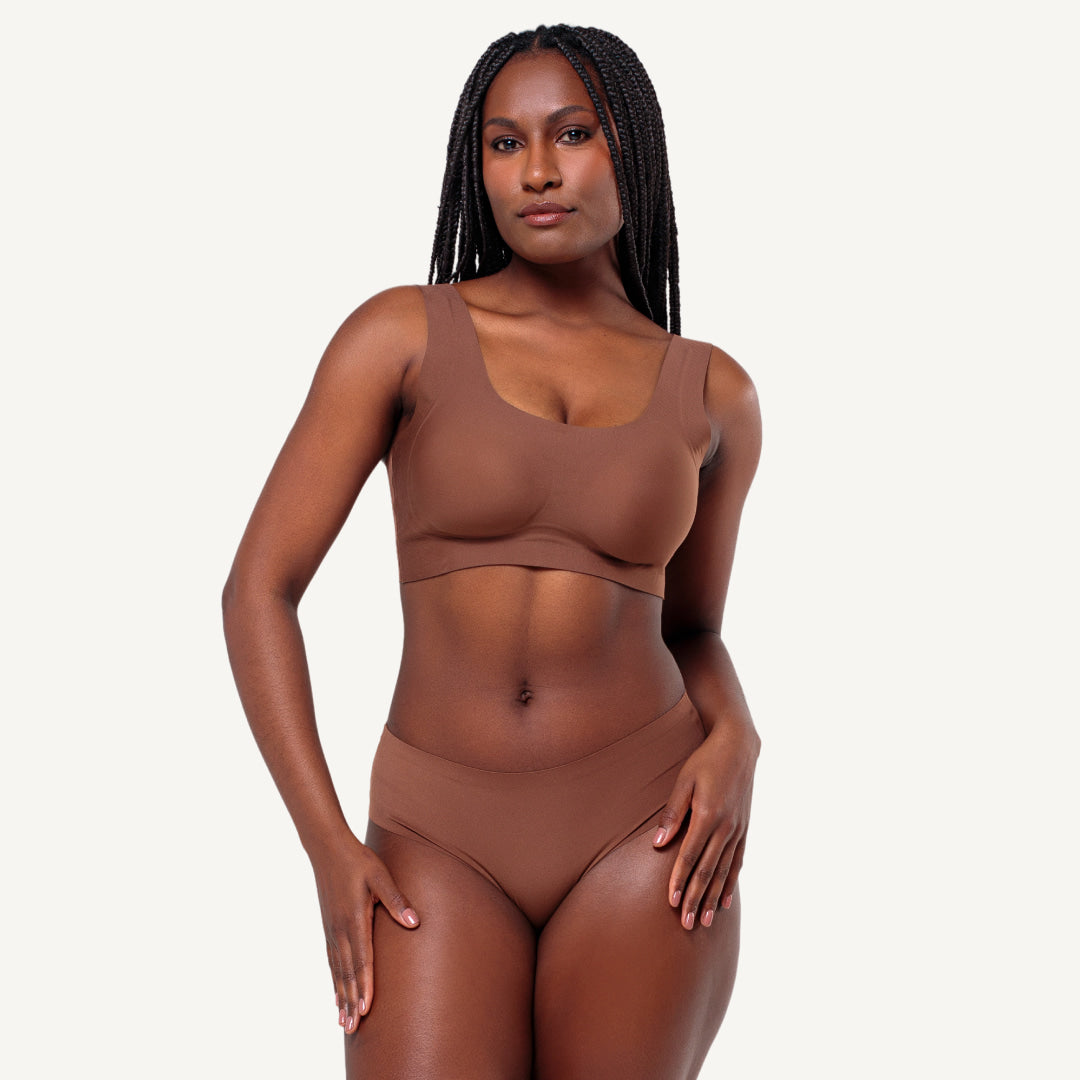 Kit Top e Calcinha Biquíni Segunda Pele Skin Up