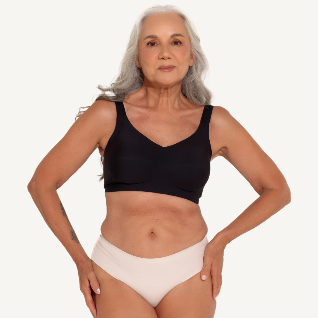 Kit Comfort Up e Calcinha Biquíni Segunda Pele Skin Up