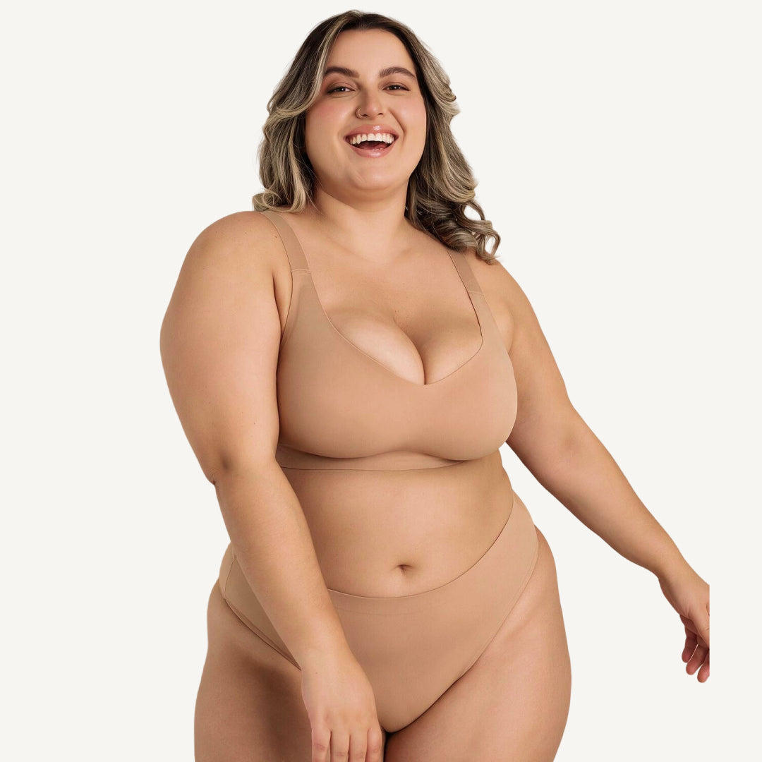 Kit Comfort Up e Calcinha Biquíni Segunda Pele Skin Up