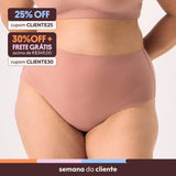Calcinha Cós Alto Segunda Pele Skin Up - Cliente
