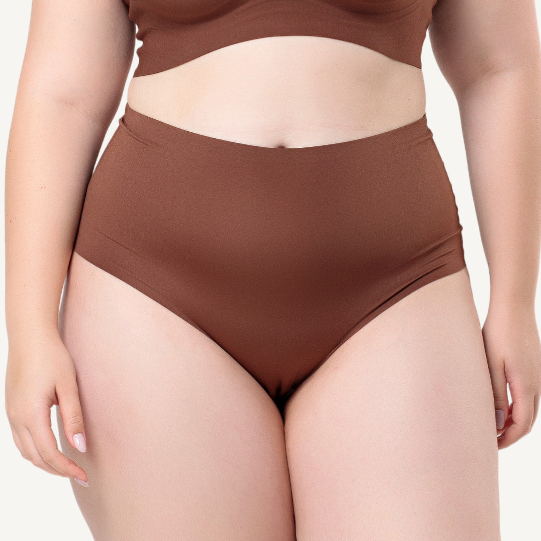 Calcinha Cós Alto Segunda Pele Skin Up