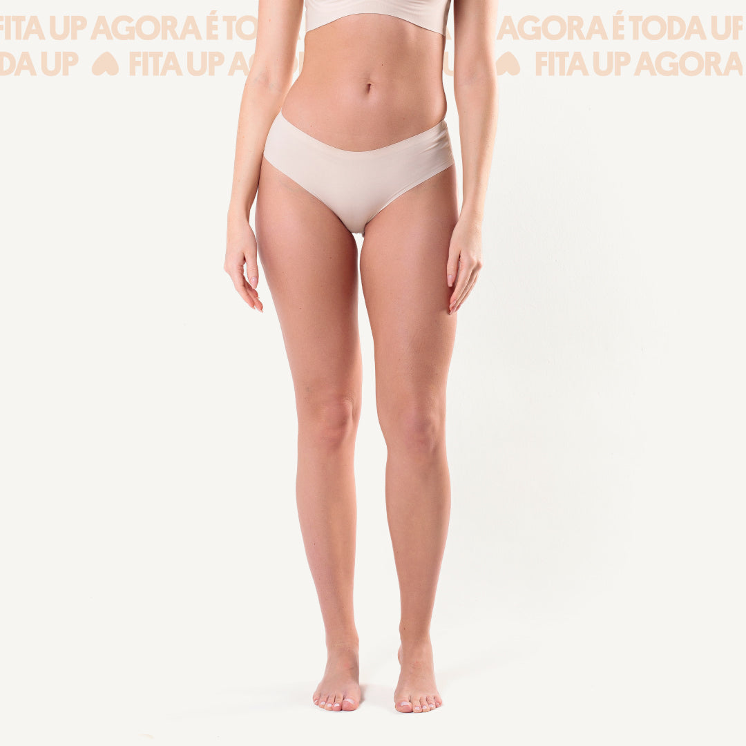 Calcinha Biquíni Segunda Pele Skin Up - Amor