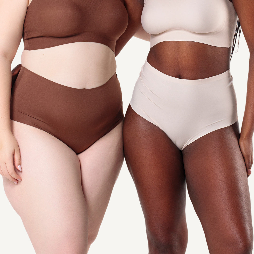 Calcinha Cós Alto Segunda Pele Skin Up