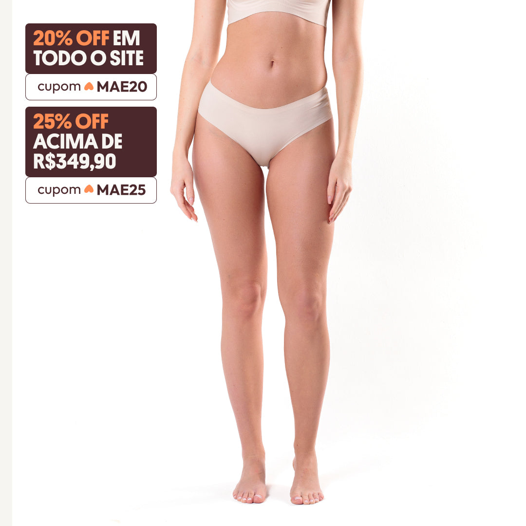 Calcinha Biquíni Segunda Pele Skin Up - Oferta SDM