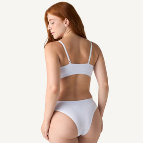 Kit Top Triangular e Calcinha Biquíni Cotton Up - Aniver VIP