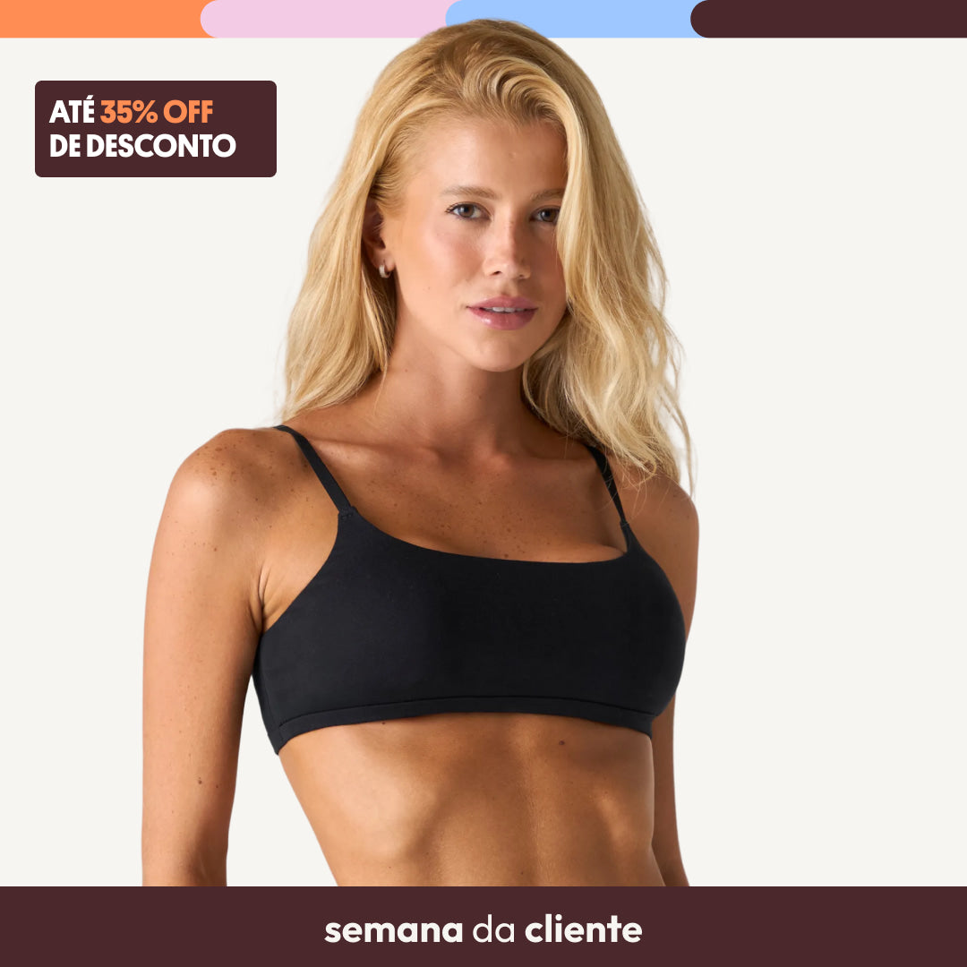 Top Faixa Cotton Up - Cliente VIP