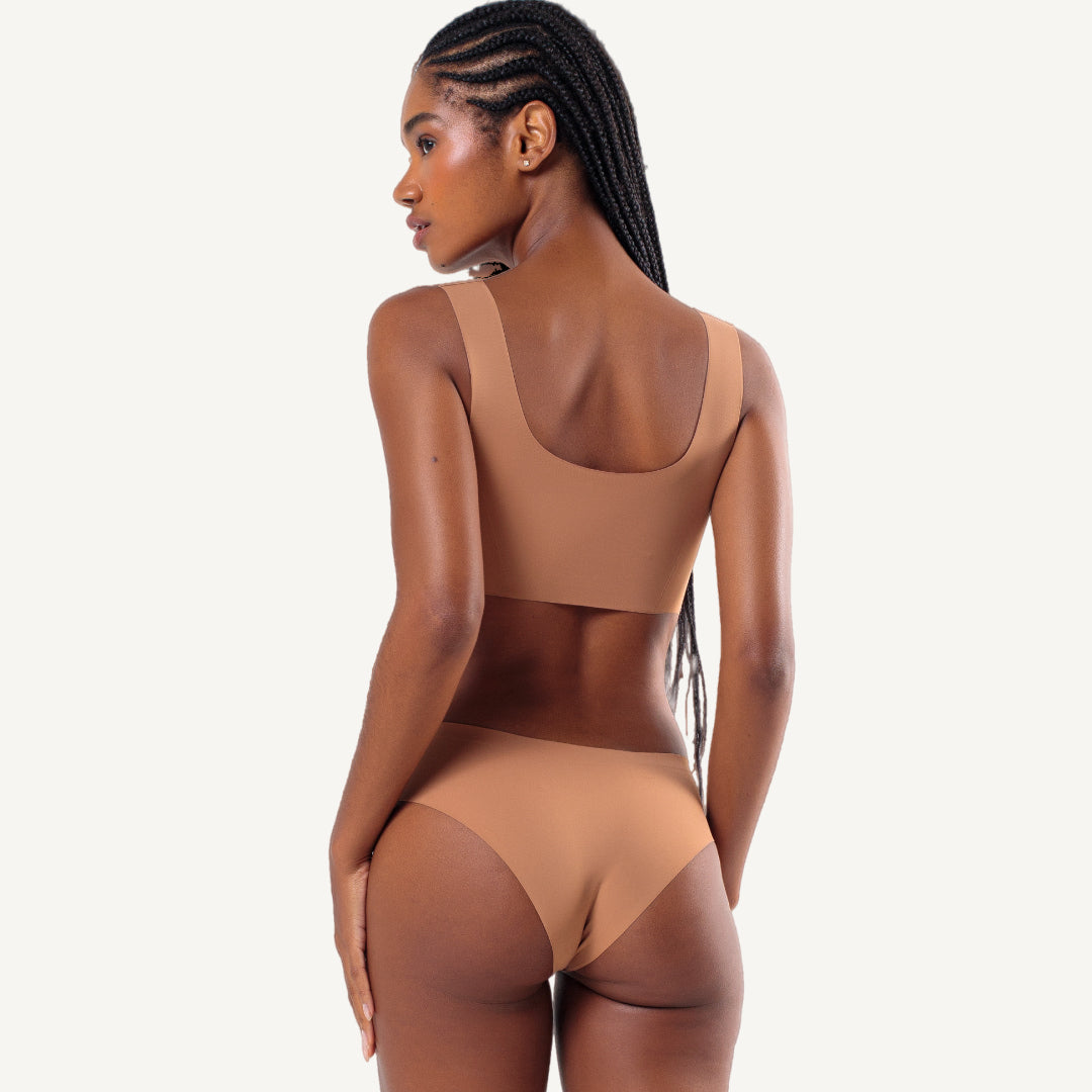 Kit Top e Calcinha Biquíni Segunda Pele Skin Up