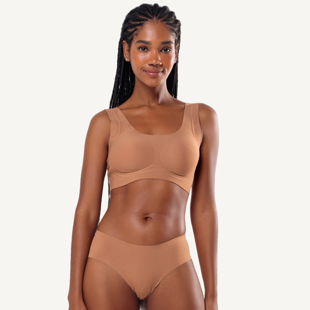 Kit Top e Calcinha Biquíni Segunda Pele Skin Up