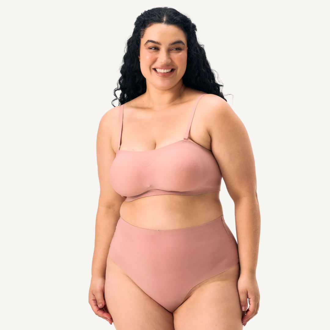 Kit Comfort Line e Calcinha Cós Alto Segunda Pele Skin Up