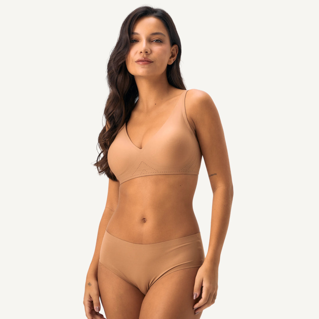 Kit Comfort Slim e Calcinha Biquíni Segunda Pele Skin Up