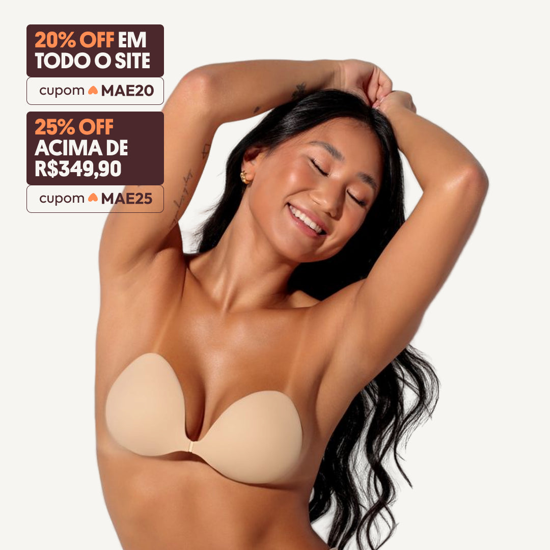Sutiã de Silicone Invisível - Oferta SDM