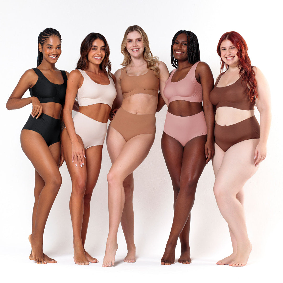 Kit Top e Calcinha Biquíni Segunda Pele Skin Up - Fecha Mês