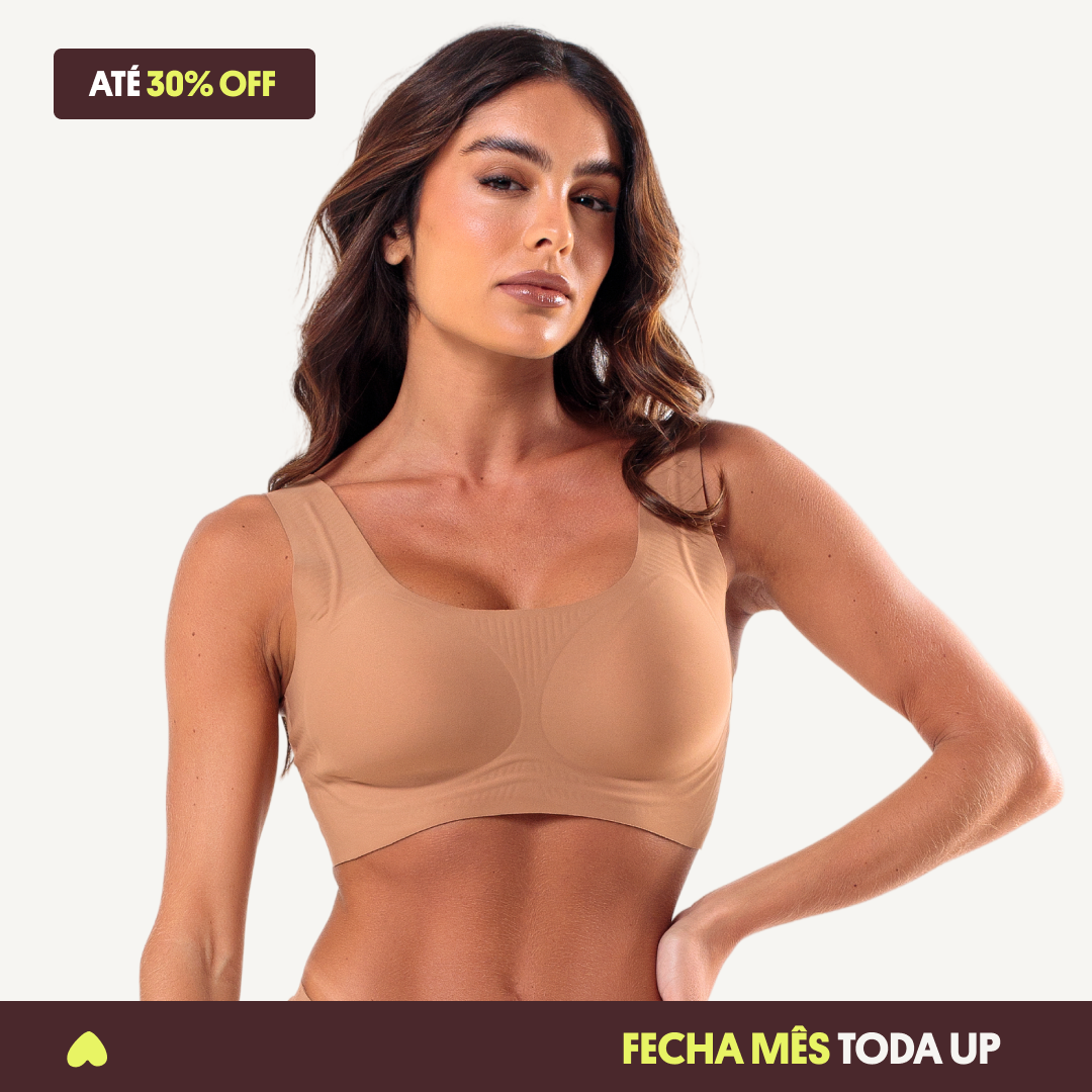 Top Segunda Pele Skin Up - Fecha Mês