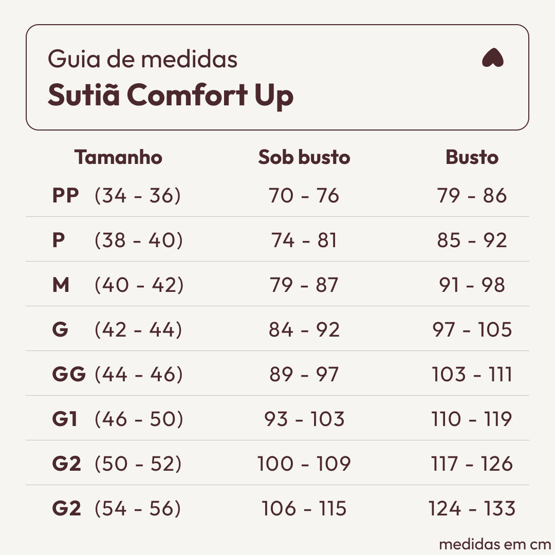 Sutiã Comfort Up | Pré-venda