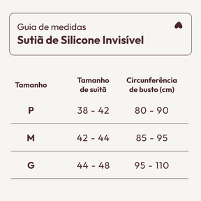 Sutiã de Silicone Invisível - Aniver VIP